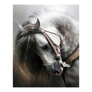 Figured'Art Mosaïque de diamants Great Horse 