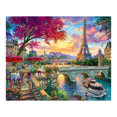 Figured'Art Peinture par numéros Dinner By The Seine 