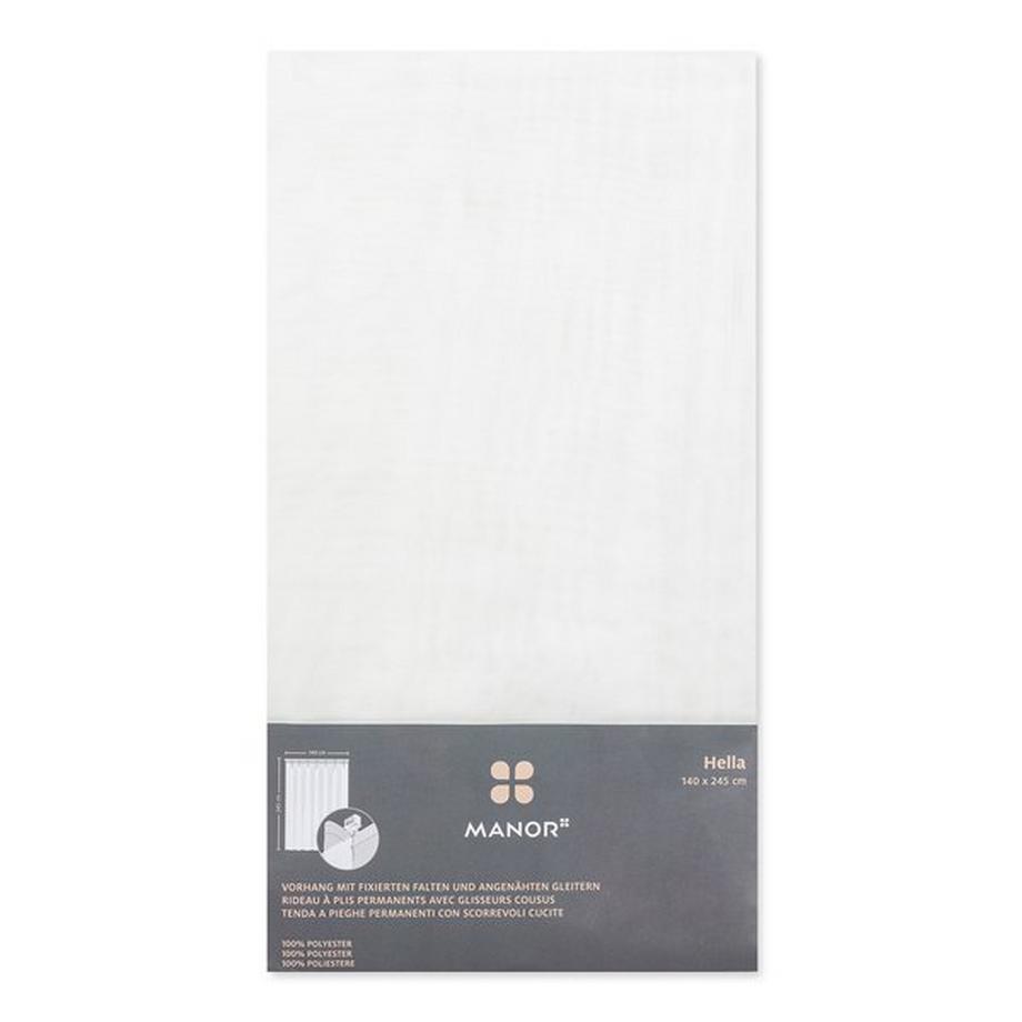 Manor Rideau pàp avec glisseurs Clic Maxi Voile 