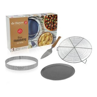 de BUYER Set de moules à gâteau HOMEBAKING: LES TARTES 