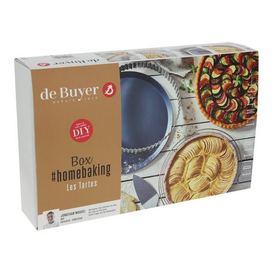 de BUYER Backform-Set HOMEBAKING: LES TARTES 