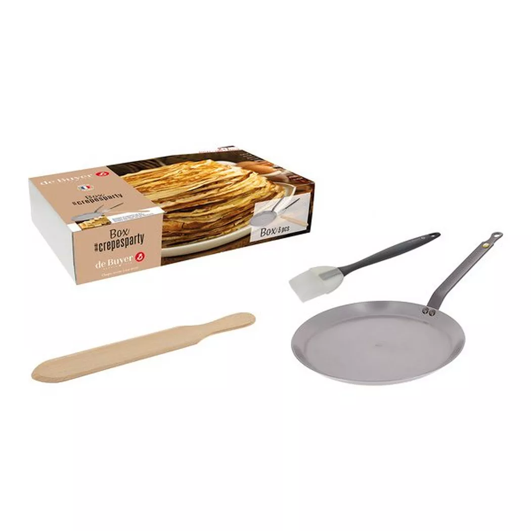 de BUYER - Lot poêles, 26cm, Gris