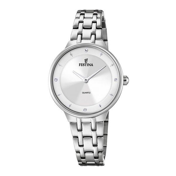 Image of Analoguhr Damen Silber 30mm