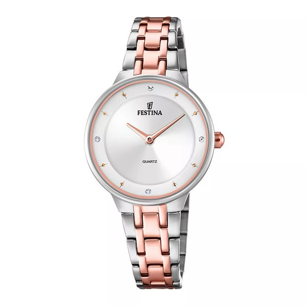 Festina - Analoguhr, Mademoiselle, 30mm, Zweifarbig