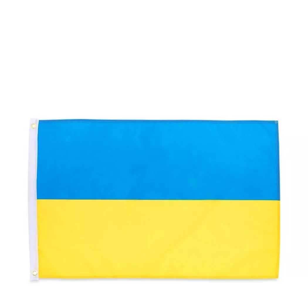 Manor Sport - Flagge 90x 60 cm, Ukraine, 60 x 90 cm, Blau