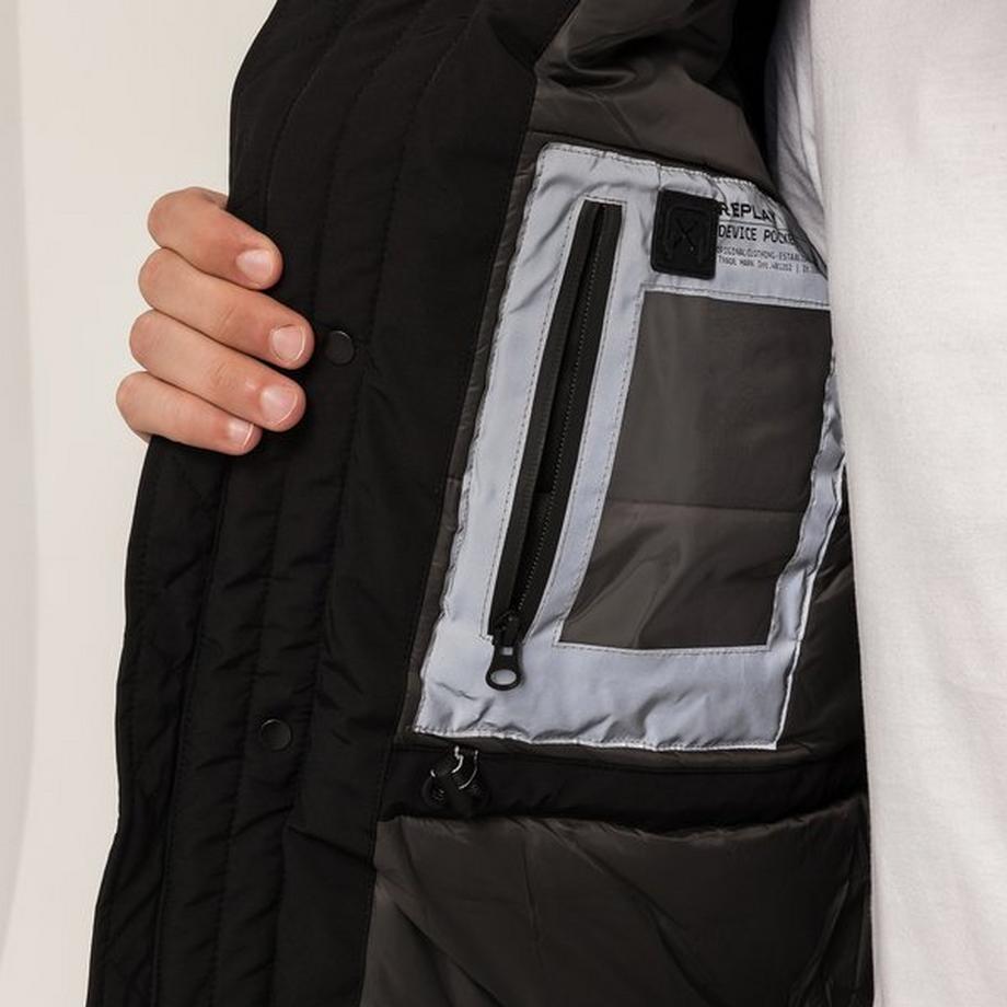 REPLAY Giacca Invernale con Cappuccio  