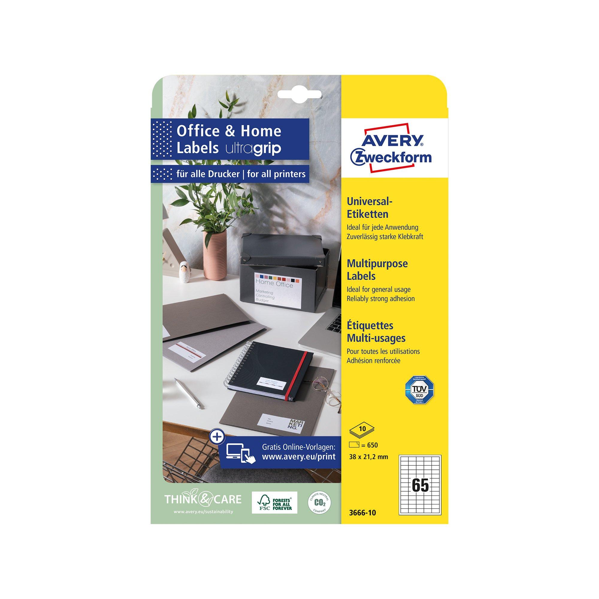 Avery-Zweckform Etichette Universali 