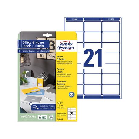 Avery-Zweckform Etichette Indirizzi 