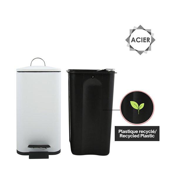 spirella Poubelle à pédale Erik 