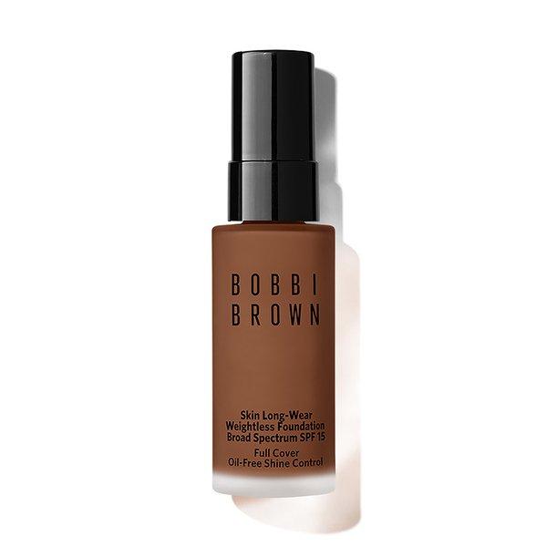 Image of Mini Skin Long-wear Weightless Foundation Spf 15 Unisex Neutral Walnut 13ml