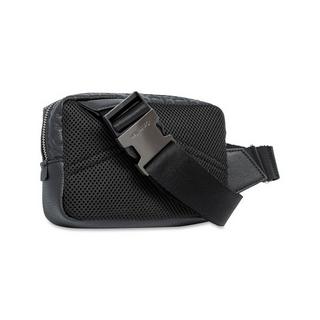 Calvin Klein MUST MONO BLACK HARNESS SMALL REPORTER Crossbody Bag 