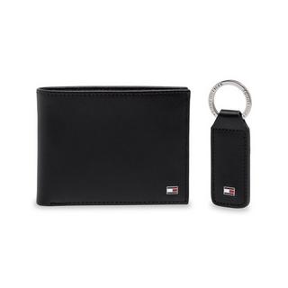 TOMMY HILFIGER ETON CC AND COIN PAKT KEYFOB Set regalo, portafoglio 