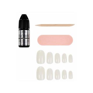 ARDELL Nail Addict Natural Oval Multipack Ongles Artificiels 