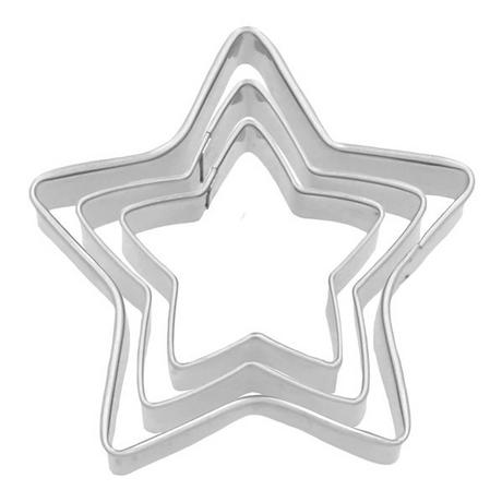 BIRKMANN Set d'emporte-pièces Étoile 