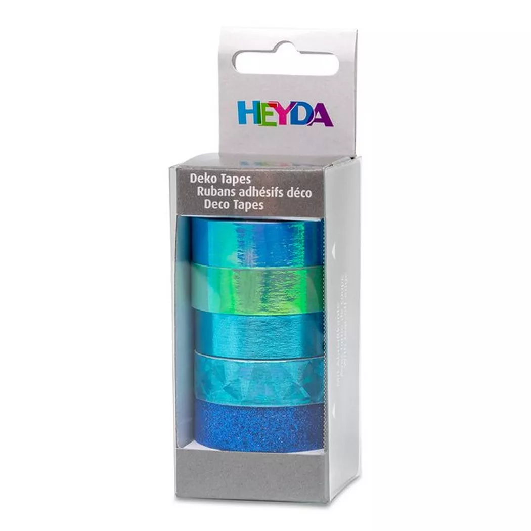 HEYDA - Washi Tape, Set, Blu