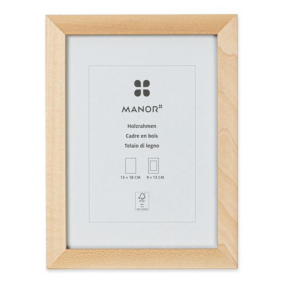 Manor Papeterie Cadre pour images en bois Brooke 