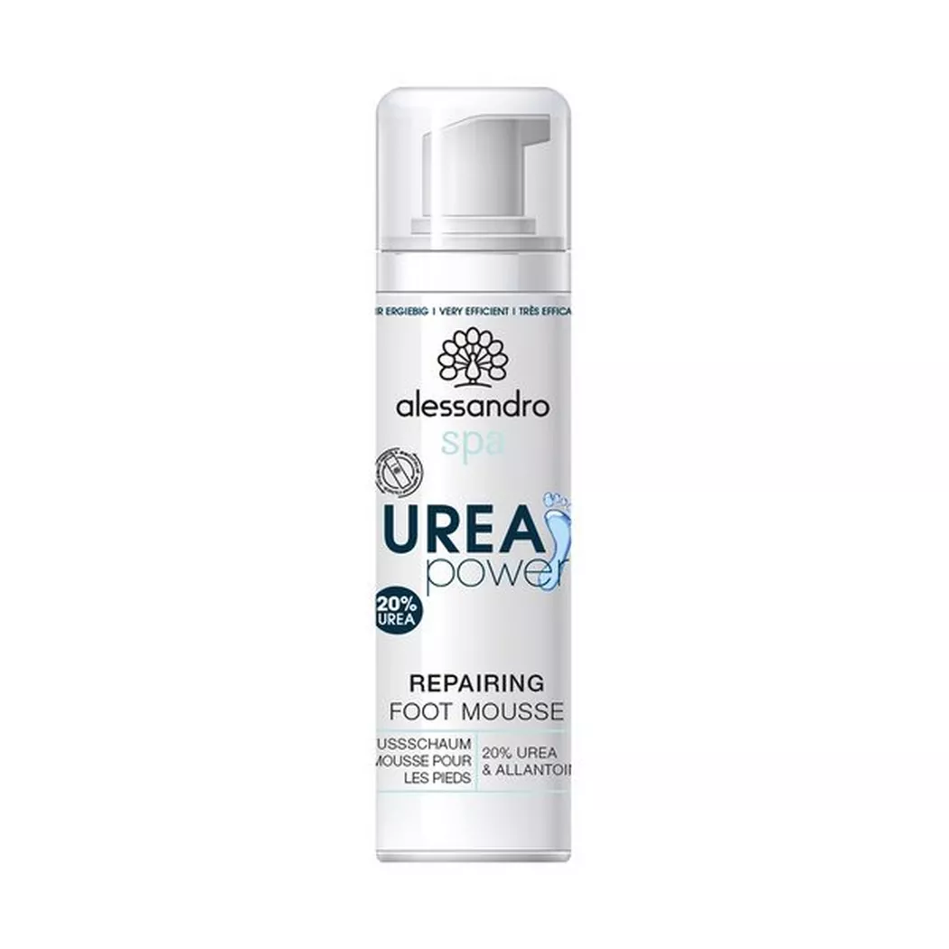 Alessandro - Urea Power Foot Mousse, Spa Foot, 125 ml, Hellblau