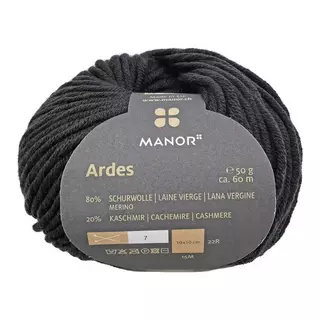 Manor Fil à tricoter Ardes Anthracite