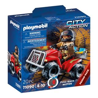Playmobil  71090 Pompier et quad 