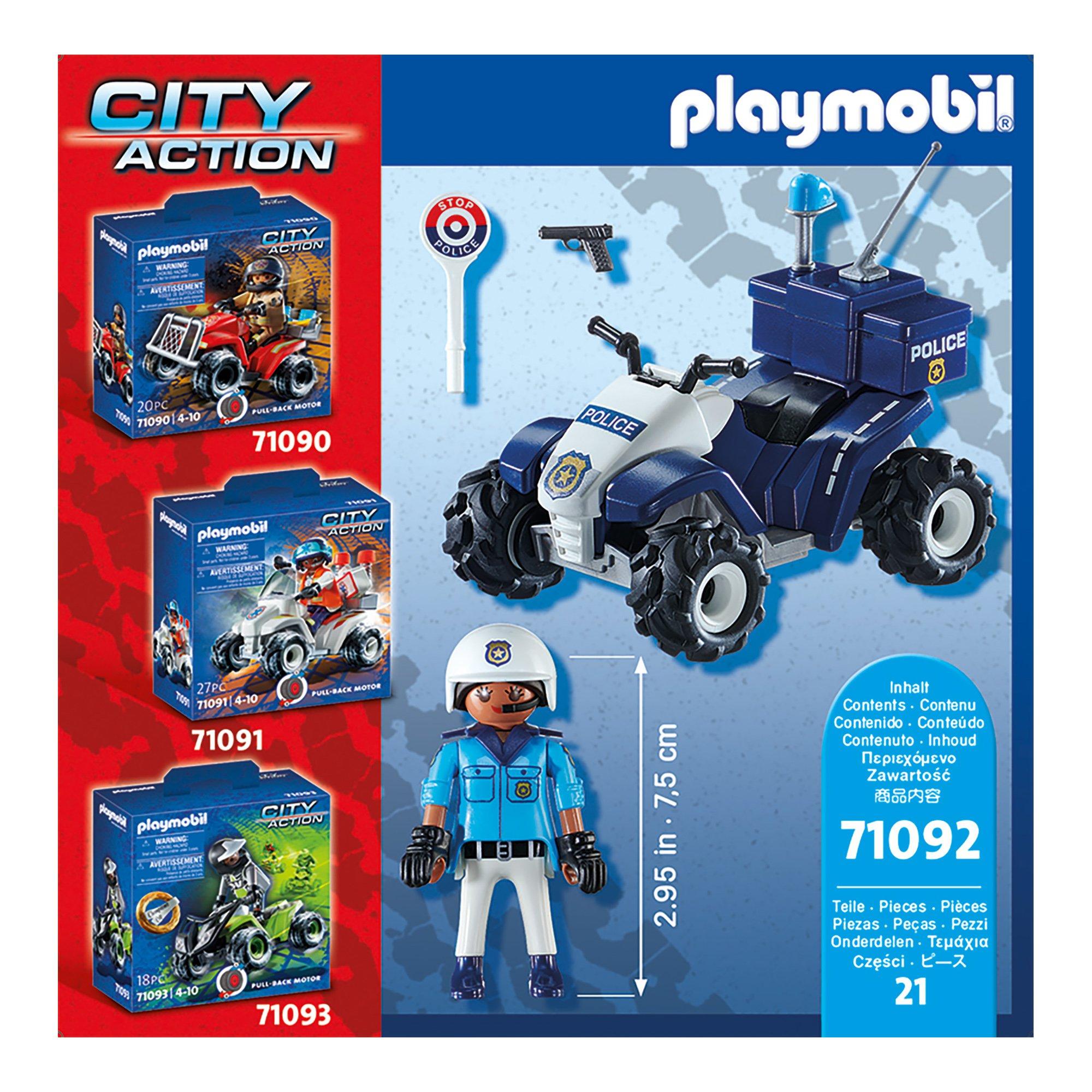 Playmobil  71092 Quad Polizia 
