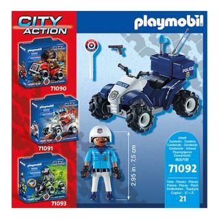 Playmobil  71092 Quad Polizia 