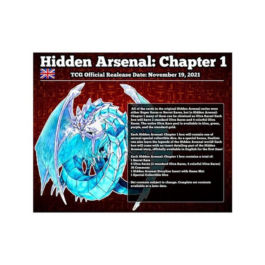Yu-Gi-Oh!  Hidden Arsenal Pack, Englisch 