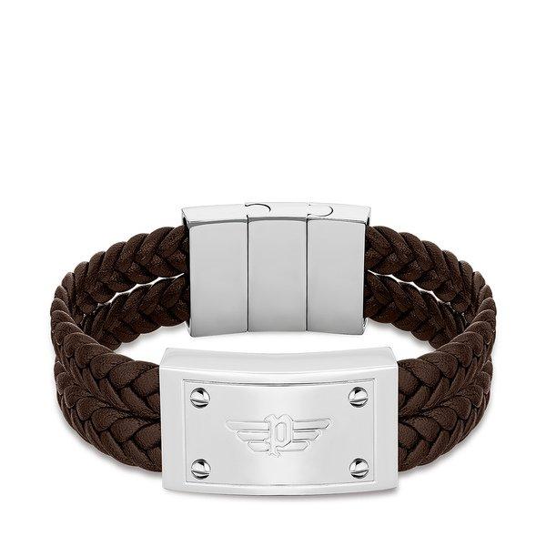 Image of Armband Herren Braun 20+1CM