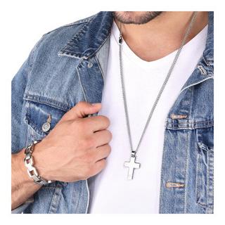 Police HINGED Collier avec pendentif 