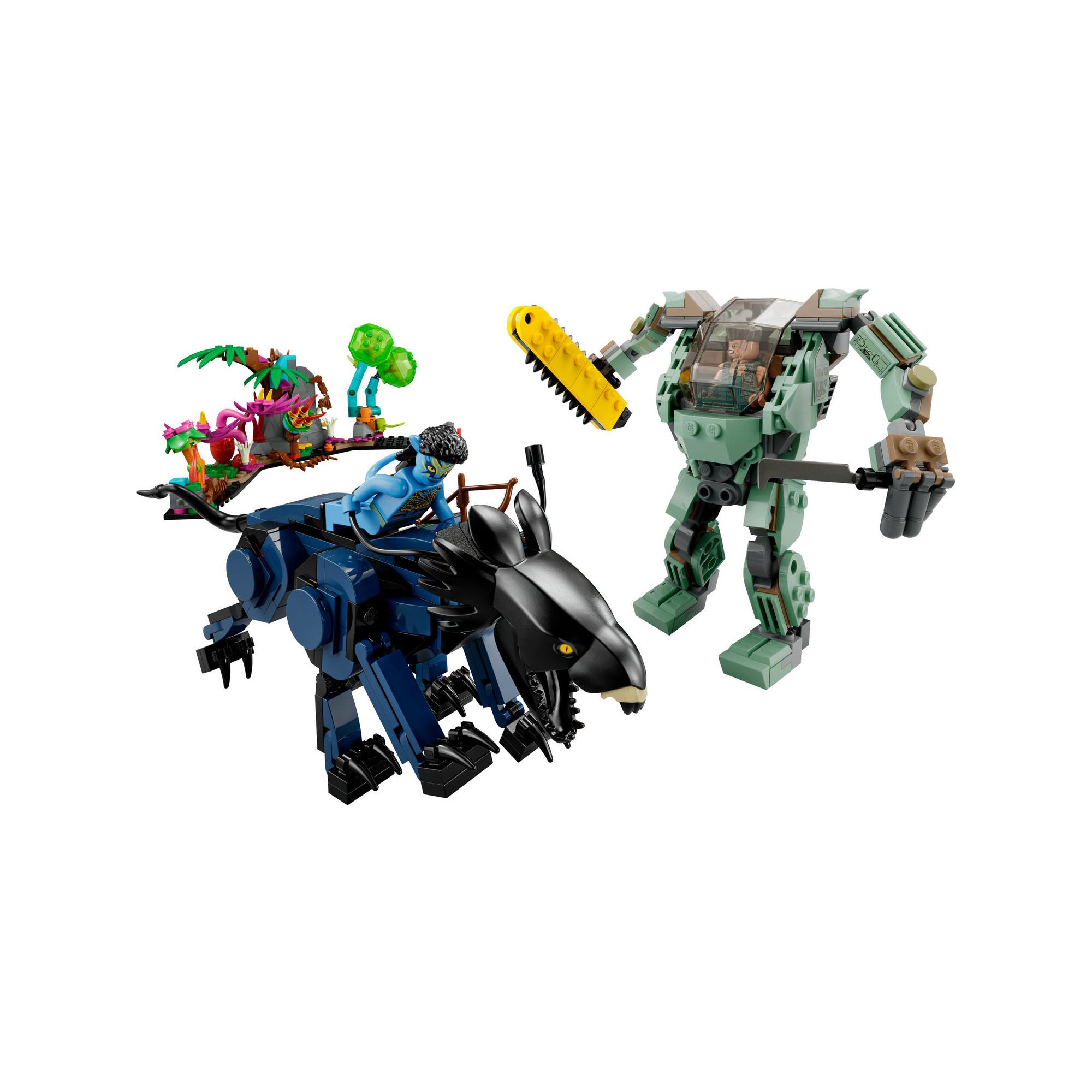 LEGO®  75571 Neytiri e Thanator vs. Quaritch con tuta AMP 