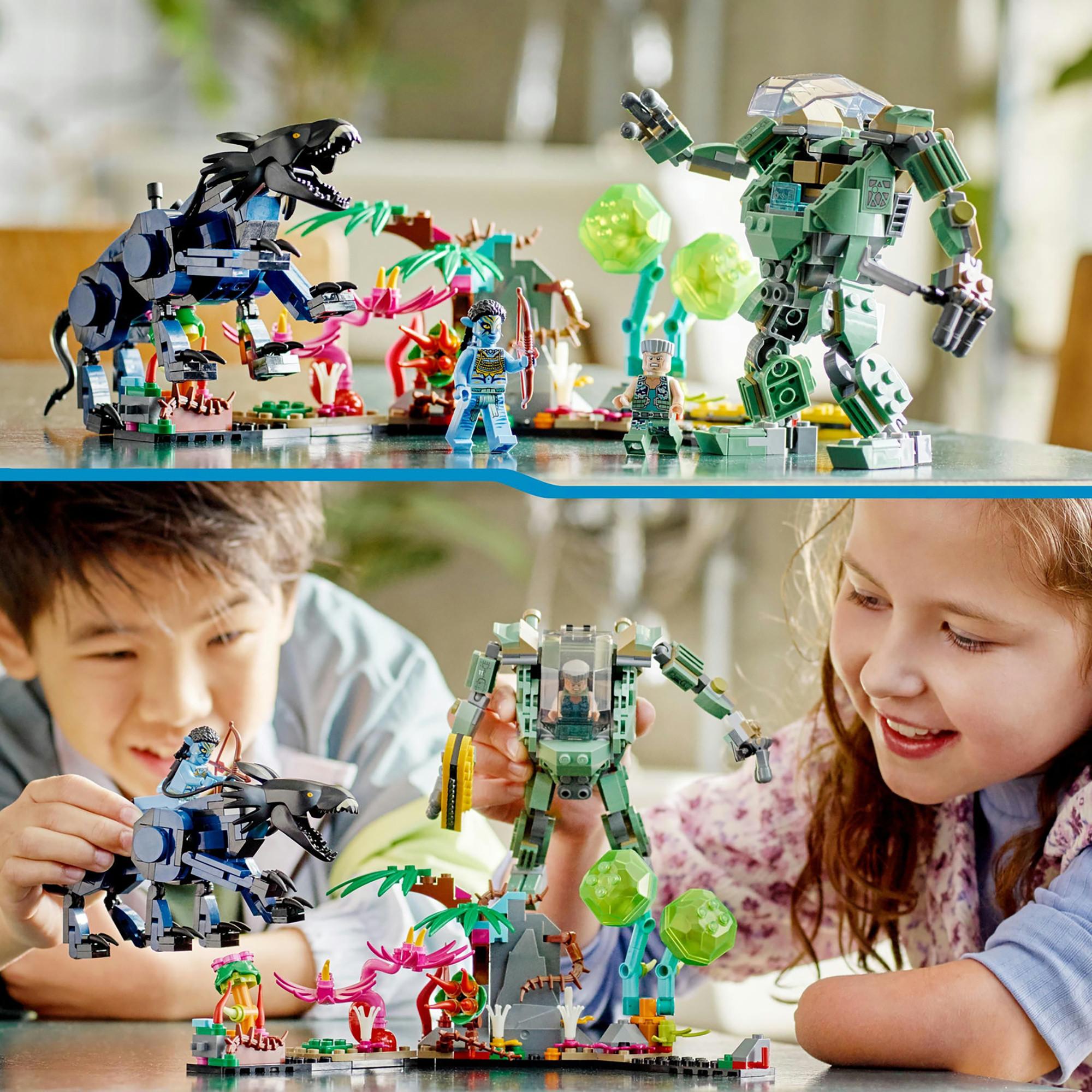 LEGO®  75571 Neytiri et le Thanator vs. Quaritch dans l’exosquelette AMP 