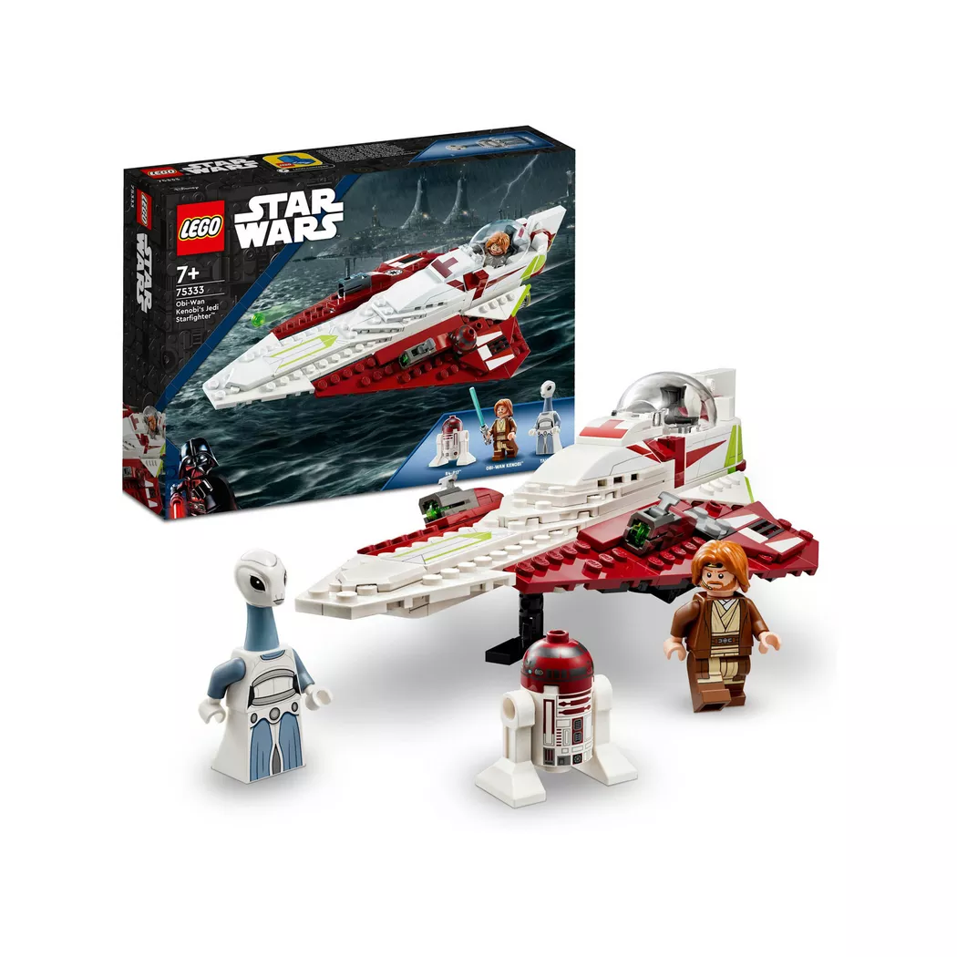 Lego Star Wars Caza Estelar Jedi de Obi Wan Lego 75333