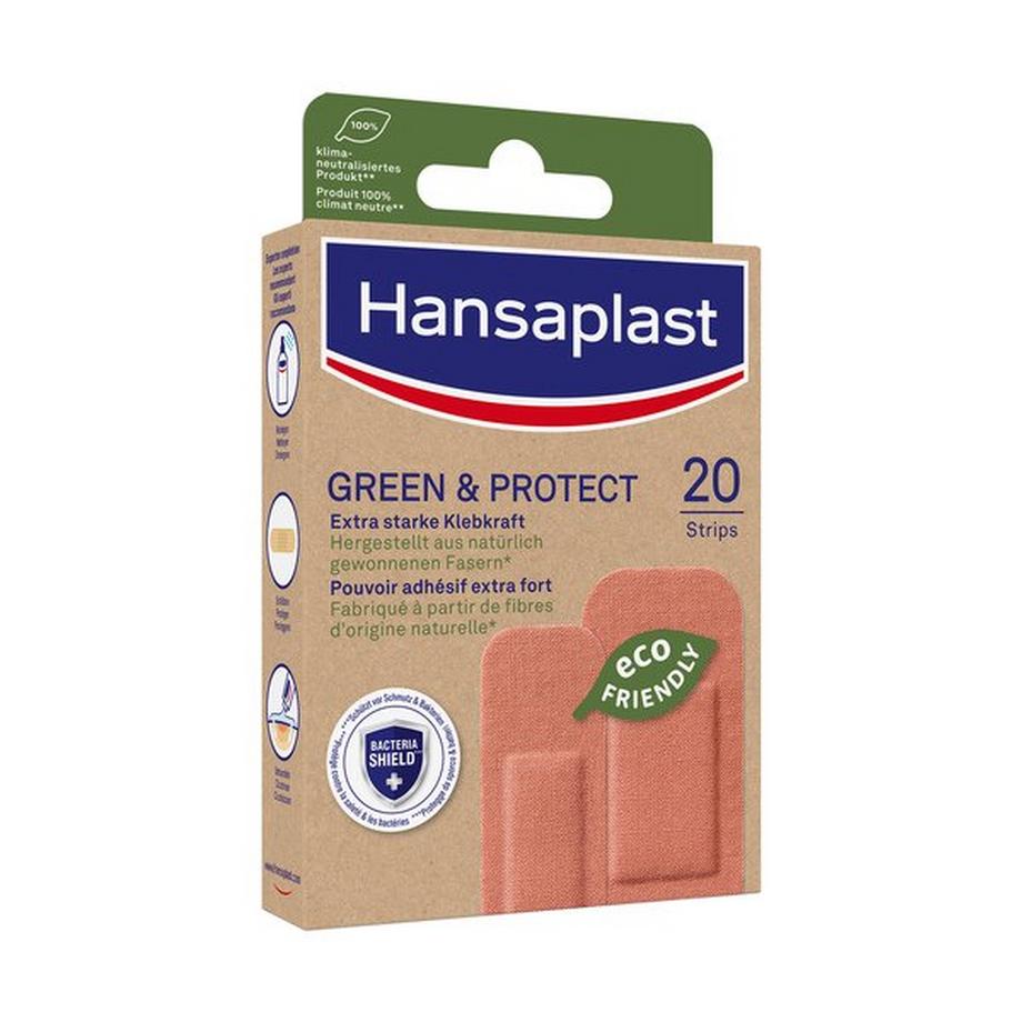 Hansaplast HANSAPLAST Green & Protect 20Stk Green&Protect Pflaster 