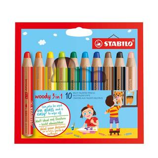 STABILO Matitone colorate
 Woody 3in1 