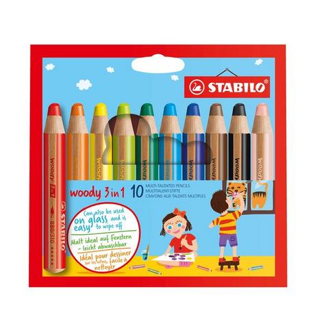 STABILO Matitone colorate
 Woody 3in1 