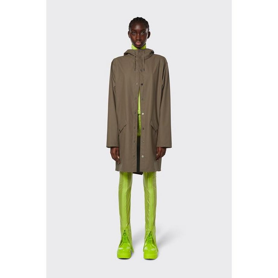 Manteau imperméable long, Oversized Fit