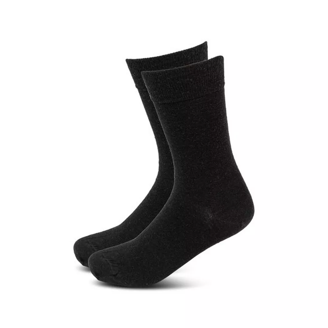 Manor Man - Duopack, wadenlange Socken, für Herren, Black, Größe 39-42 4