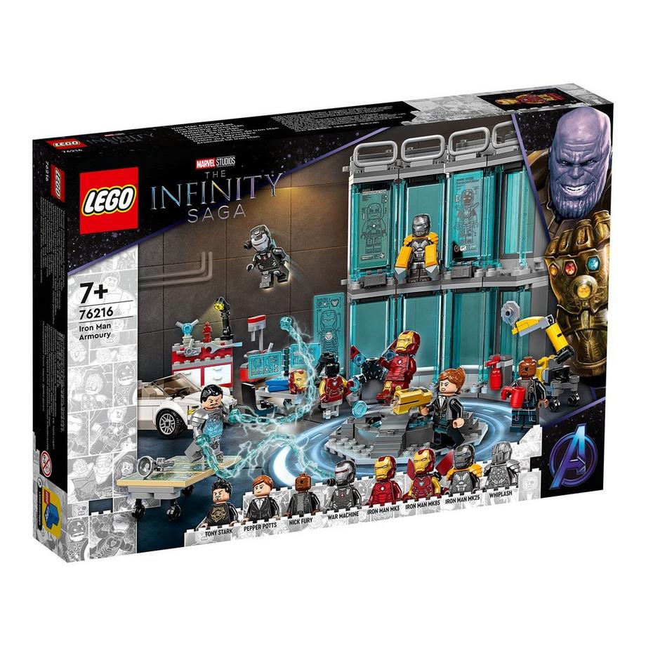 LEGO®  76216 Armeria di Iron Man 