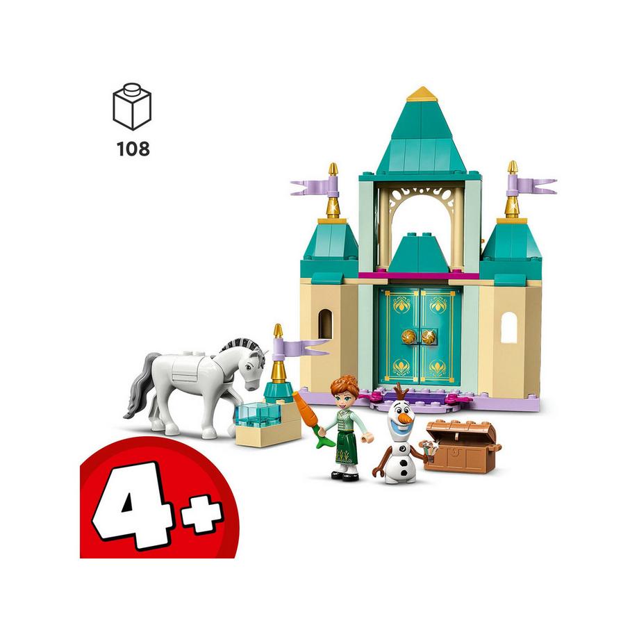LEGO®  43204 Divertimento al castello di Anna e Olaf 