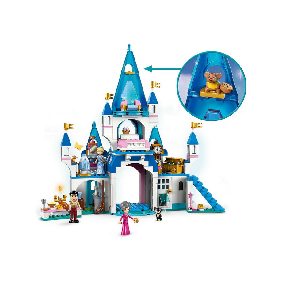 LEGO®  43206 Le château de Cendrillon et du Prince charmant 