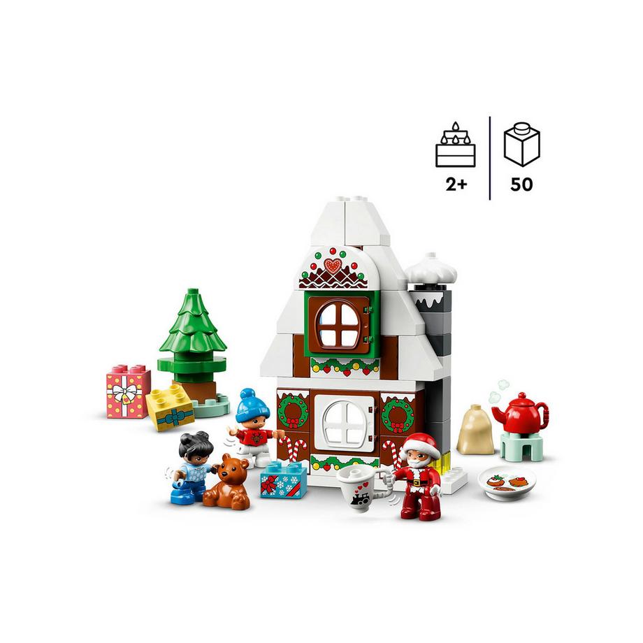 LEGO®  10976 Casa di pan di zenzero di Babbo Natale 
