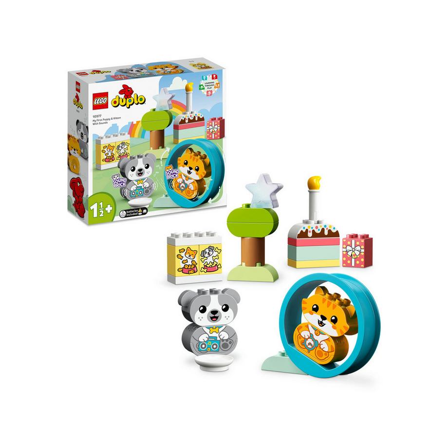 LEGO®  10977 Mes premiers chiot et chaton avec effets sonores 