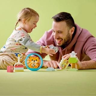 LEGO®  10977 Mein erstes Hündchen und Kätzchen – mit Ton 