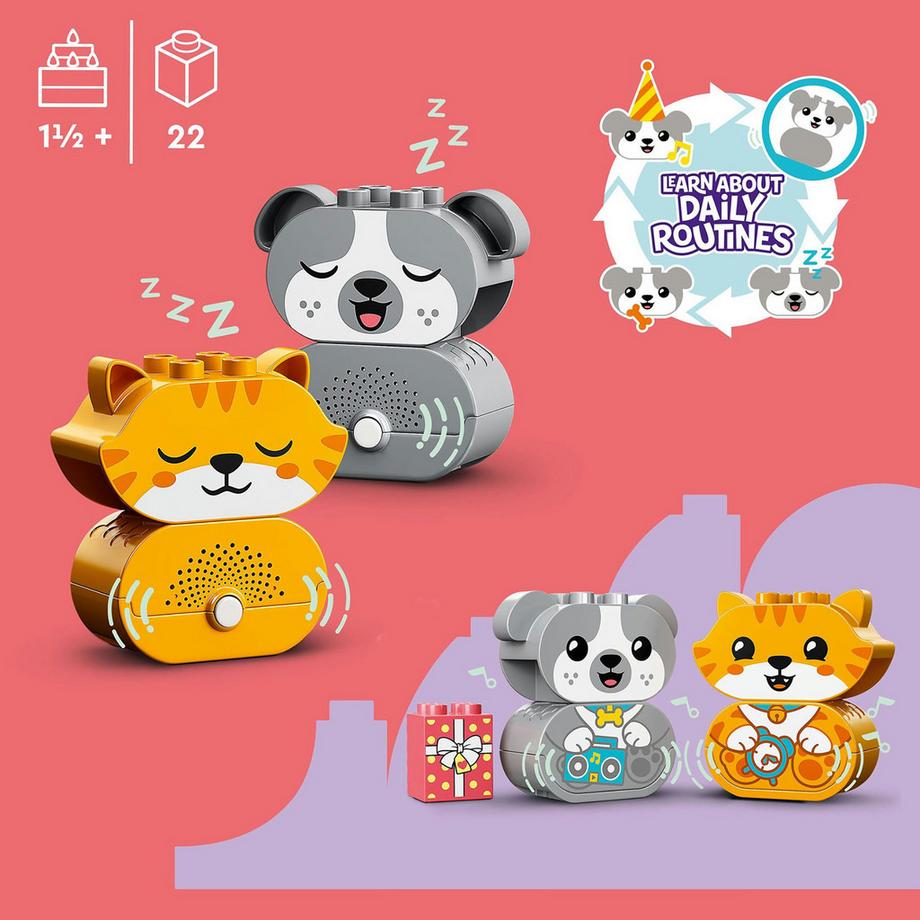 LEGO®  10977 Mes premiers chiot et chaton avec effets sonores 