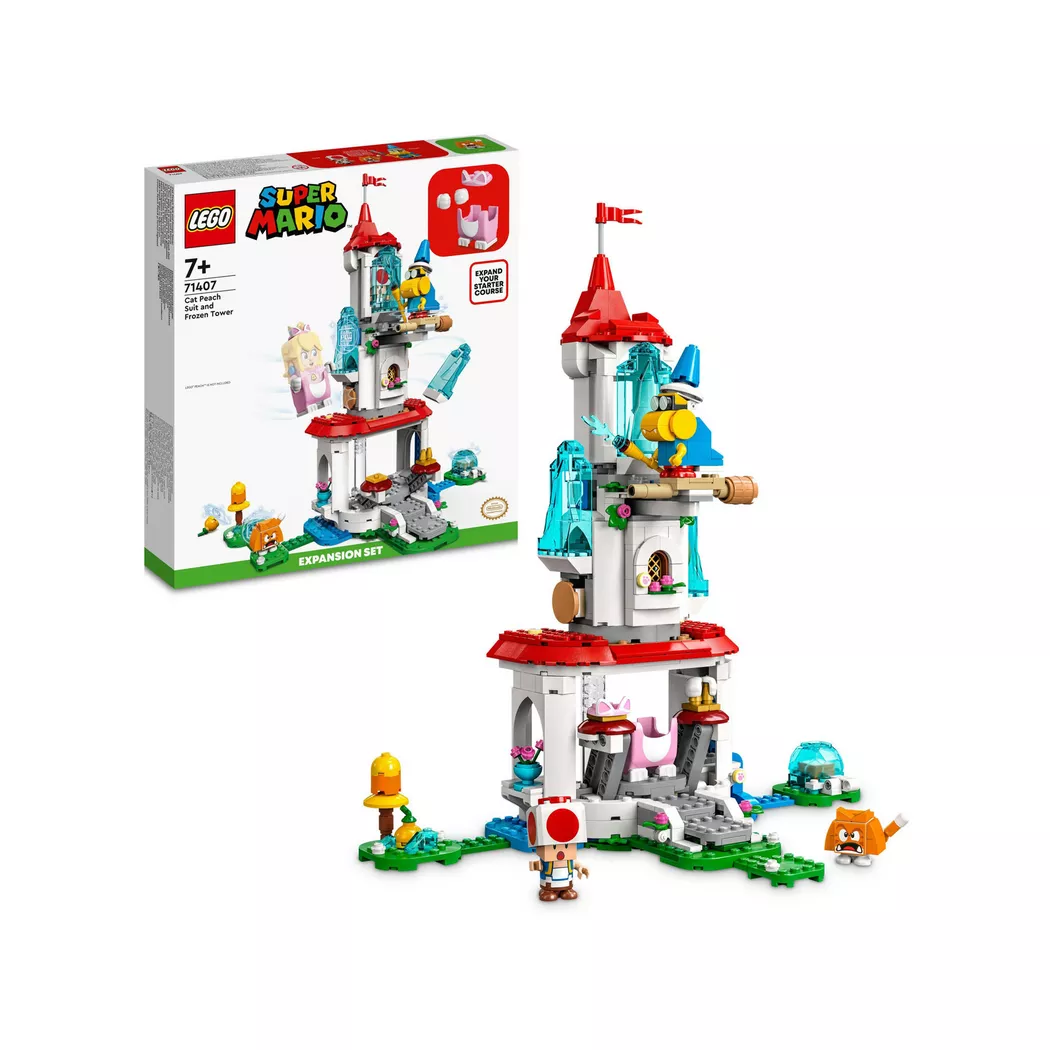 LEGO® - 71407 Katzen-Peach-Anzug und Eisturm – Erweiterungsset, Multicolor