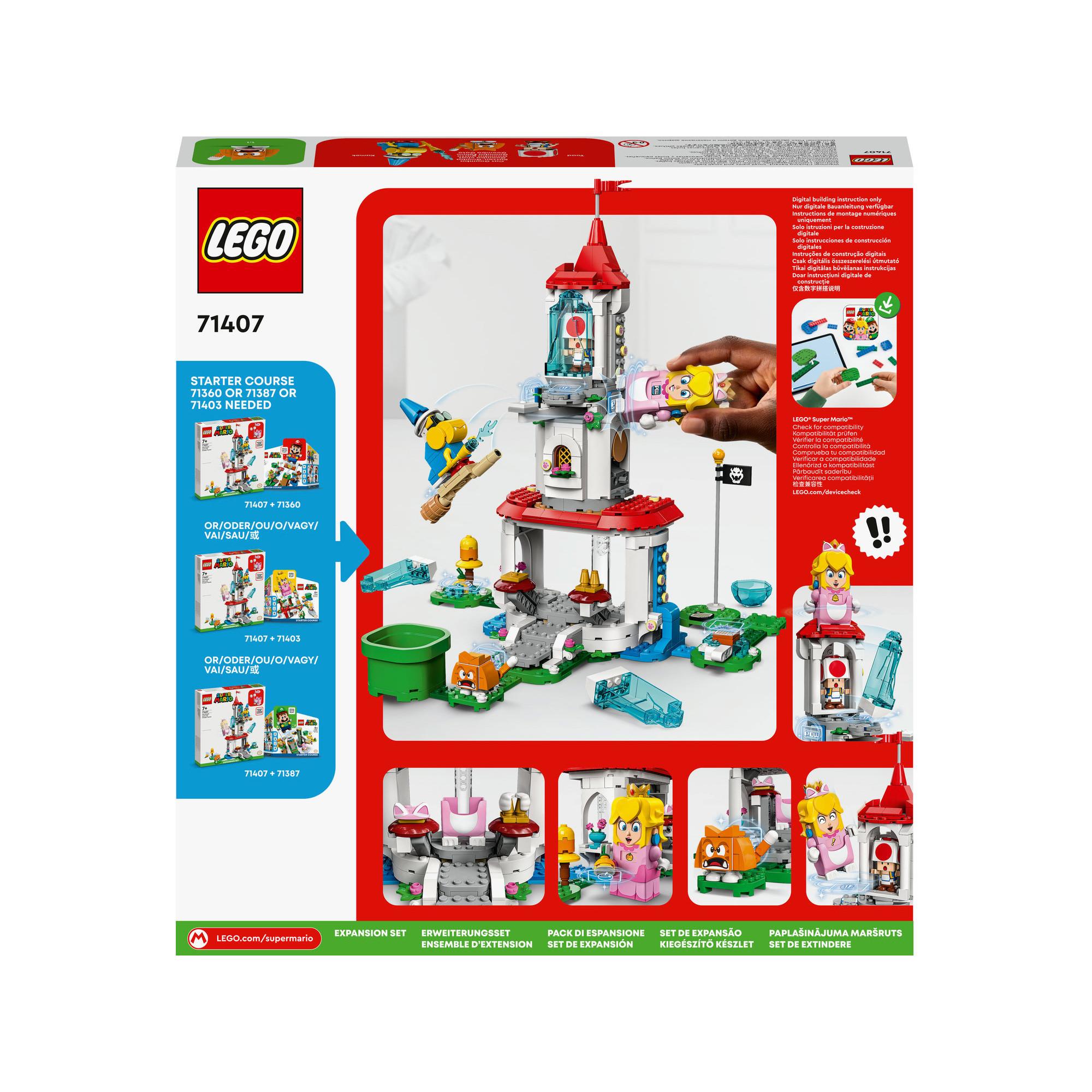 LEGO® 71407 Katzen-Peach-Anzug und Eisturm – Erweiterungsset 71407 Katzen-Peach-Anzug und Eisturm – Erweiterungsset 
