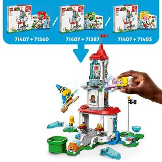 LEGO® 71407 Pack espansione Costume di Peach gatto e Torre ghiacciata 71407 Pack espansione Costume di Peach gatto e Torre ghiacciata 