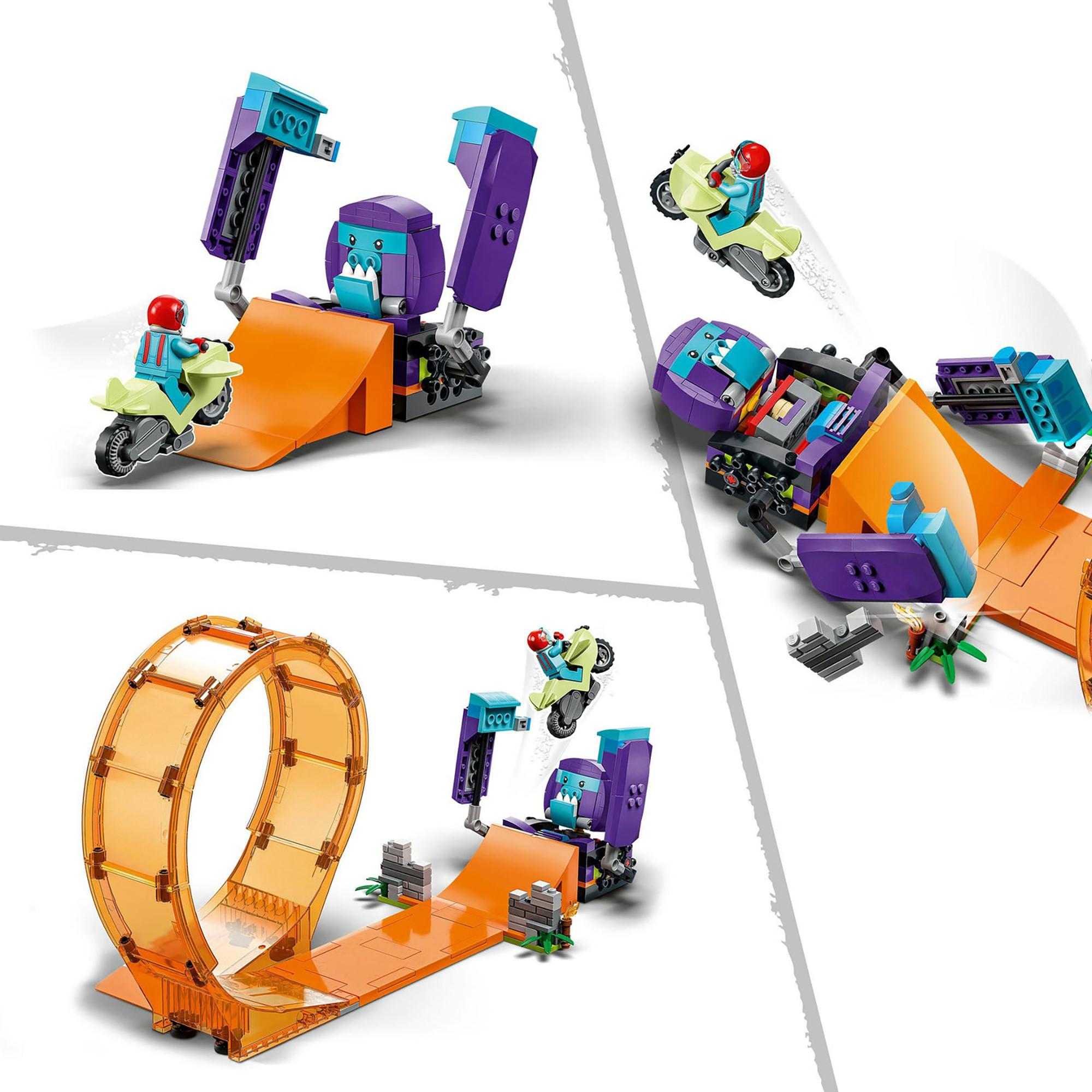 LEGO®  60338 Le looping du chimpanzé cogneur 