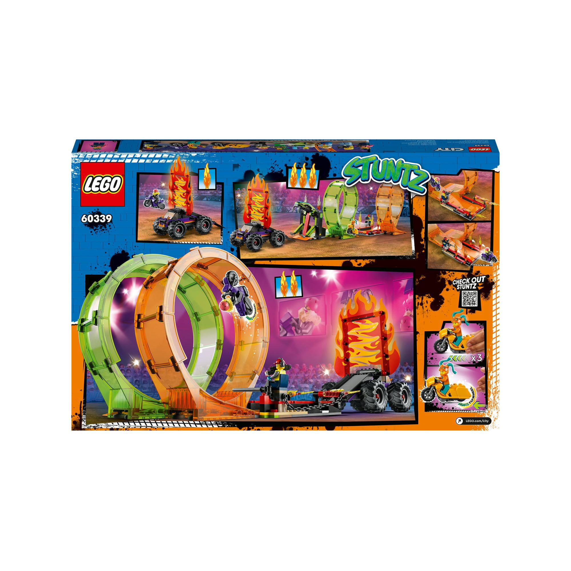 LEGO®  60339 L’arène de cascade avec double looping 