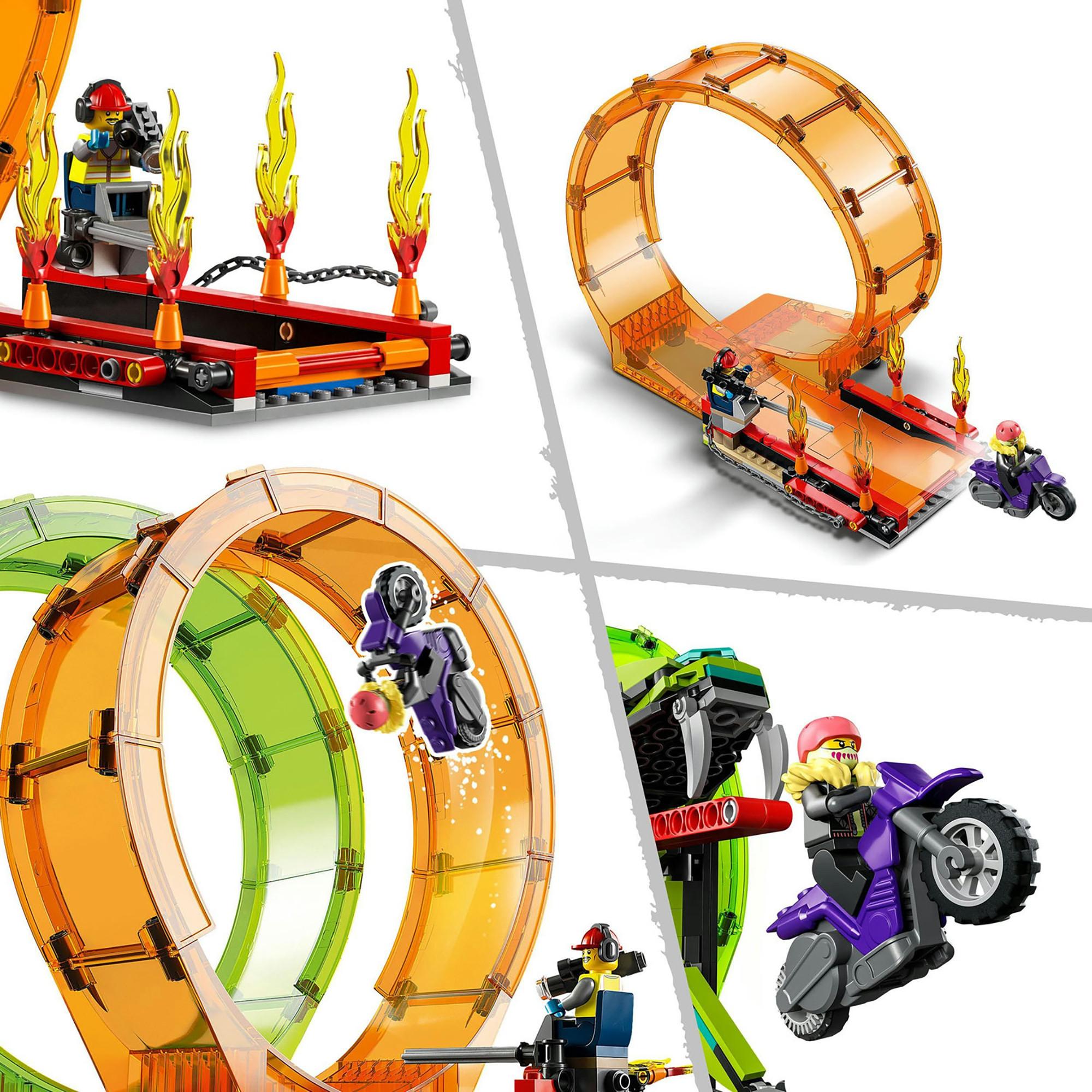 LEGO®  60339 L’arène de cascade avec double looping 