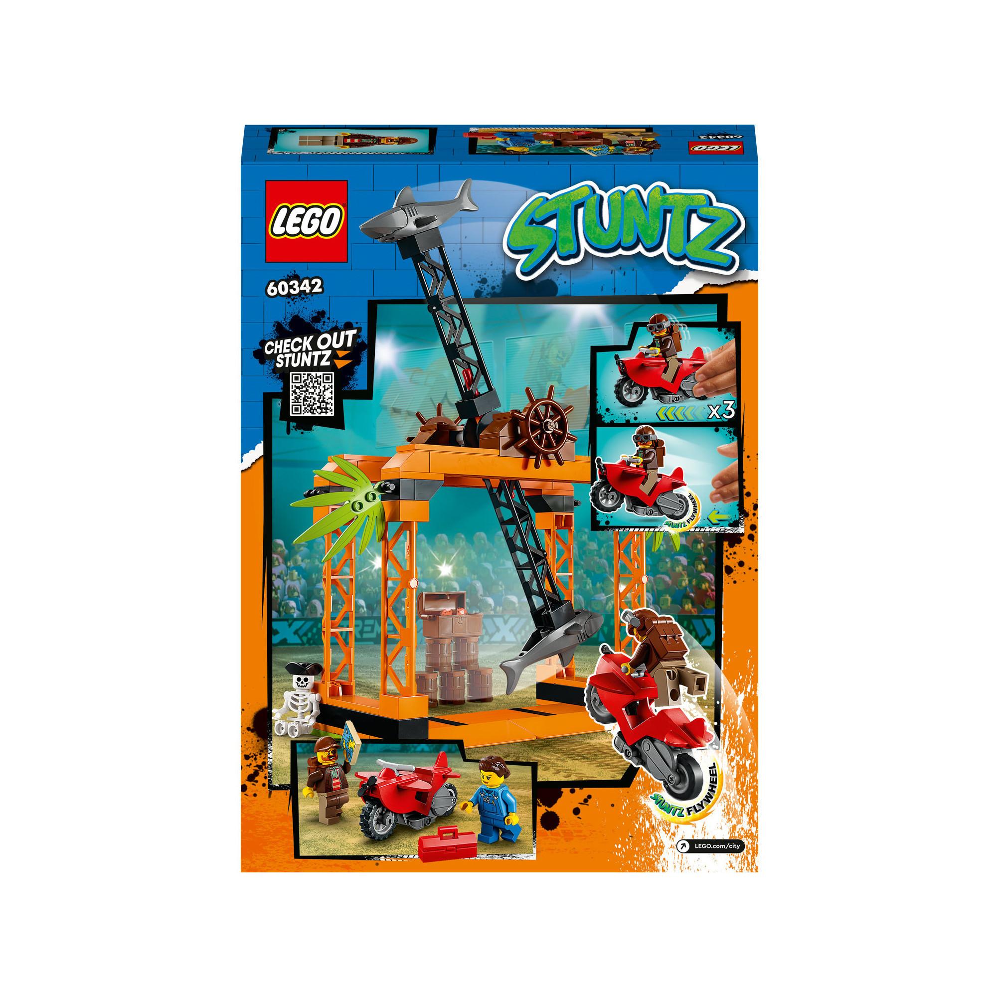 LEGO®  60342 Sfida acrobatica attacco dello squalo 
